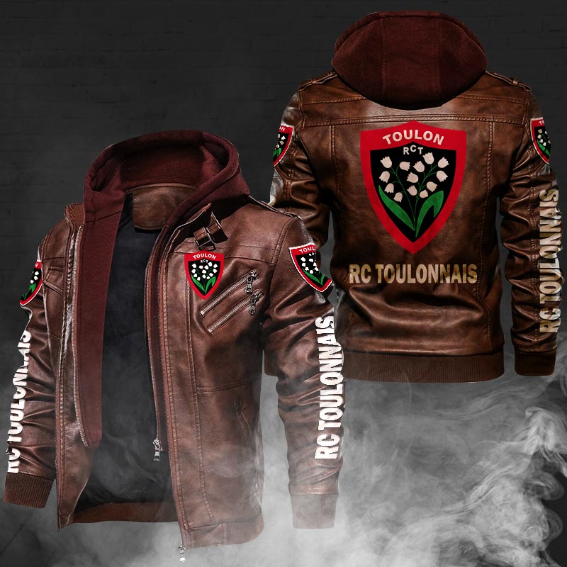 RC Toulonnais Leather Jacket