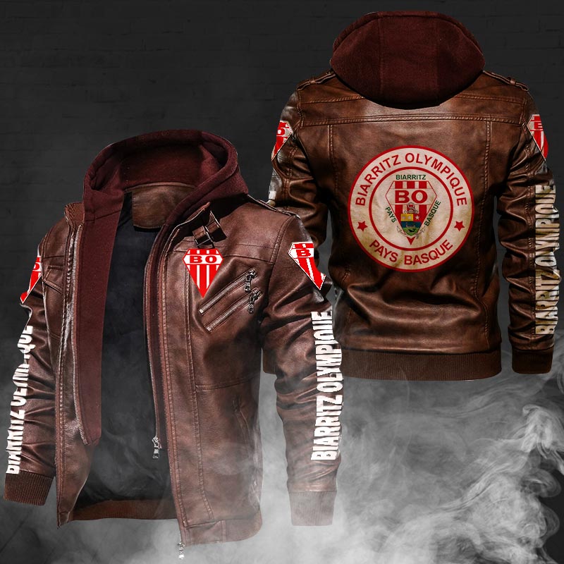 Biarritz Olympique Leather Jacket