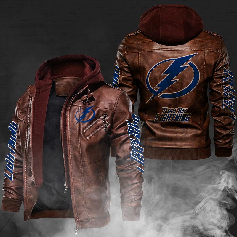 Tampa Bay Lightning Leather Jacket