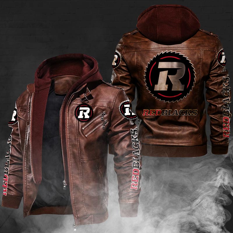 Ottawa Redblacks Leather Jacket