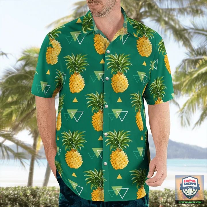 New Pineapple Pattern Hawaiian Shirt
