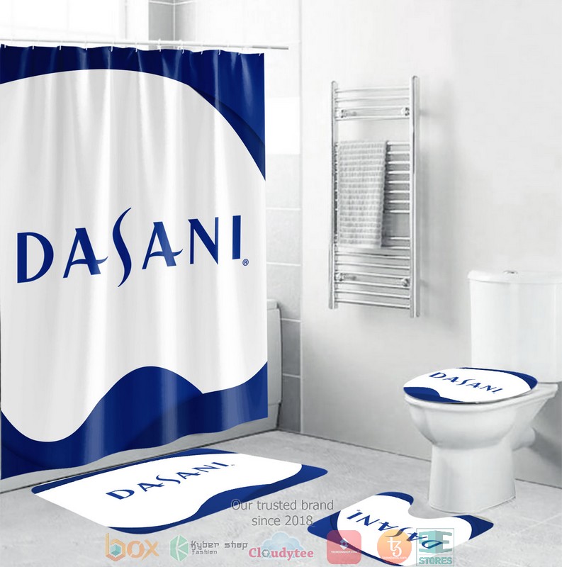 BEST Dasani Shower curtain bathroom set