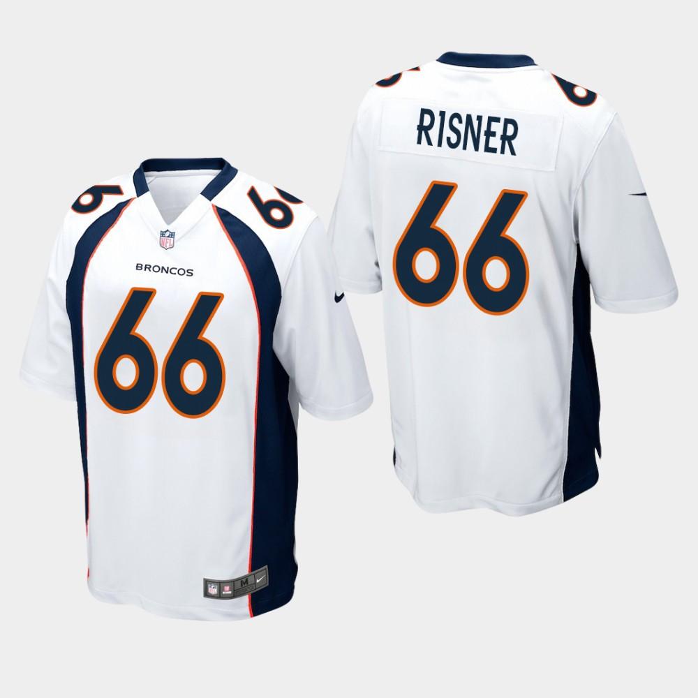 Denver Broncos 66 Dalton Risner 2019 Draft White Football Jersey