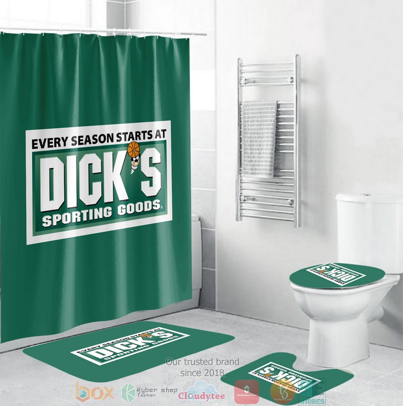 BEST Dick’s Sporting Goods Shower curtain bathroom set