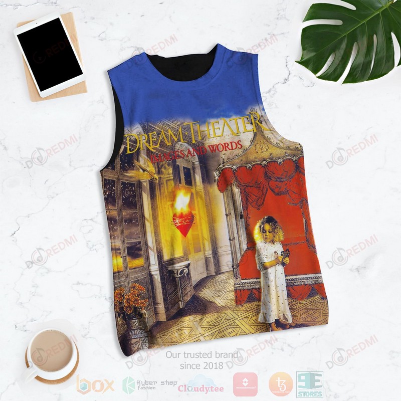 NEW Dream Theater Images and Words Album 3D Tank Top