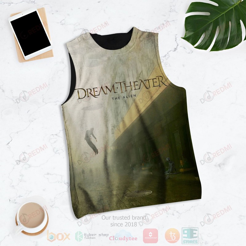 NEW Dream Theater The Alice In Chains bandn Album 3D Tank Top