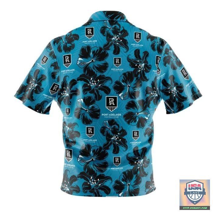 Limited Edition Port Adelaide Power AFL Tropical Hawaiian Shirt