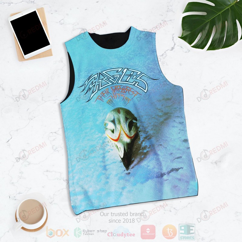 NEW Eagles Their Greatest Hits 1971- 1975 Album 3D Tank Top