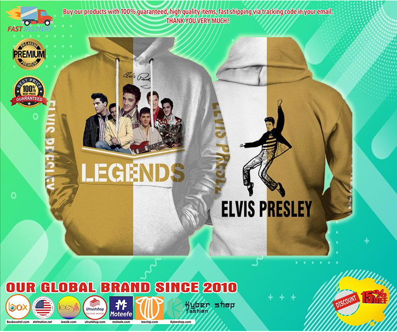 Elvis presley legends full over print hoodie – LIMITED EDITION