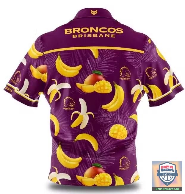 Special Brisbane Broncos Fruits Hawaiian Shirt