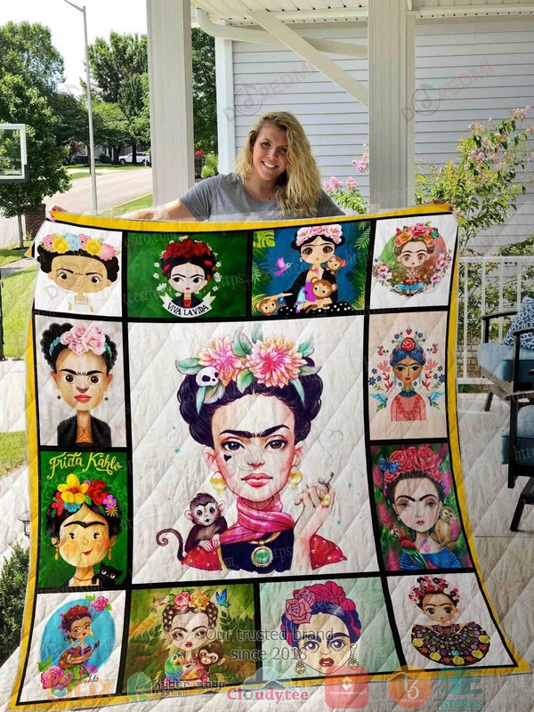 BEST Frida Kahlo Girl Paintings 3D Quilt