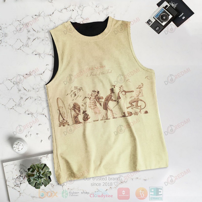 NEW Genesis A Trick of the Tail Album 3D Tank Top