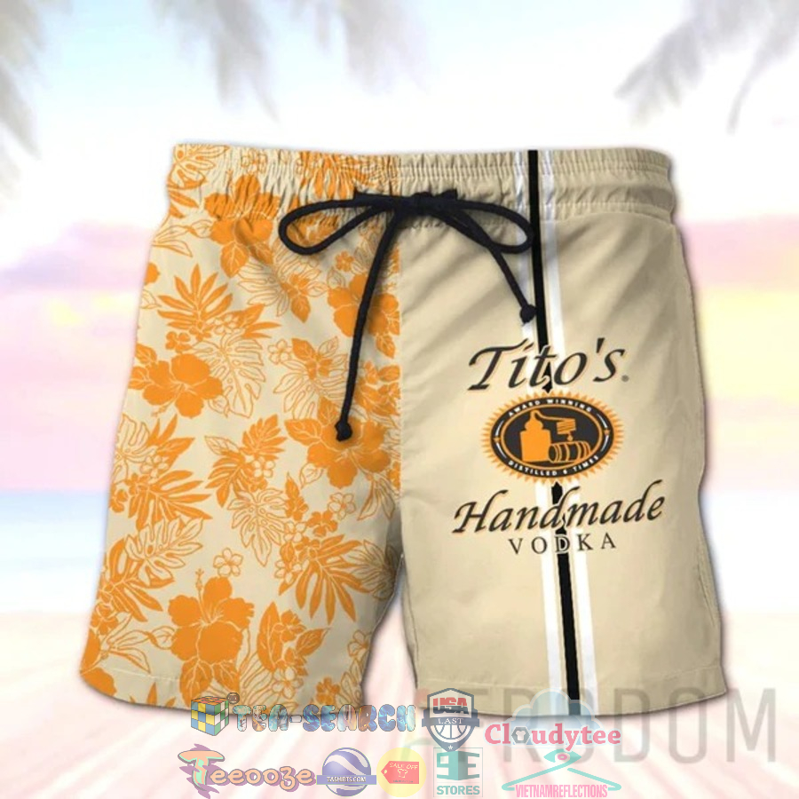 Tito’s Handmade Vodka Tropical Hawaiian Shorts