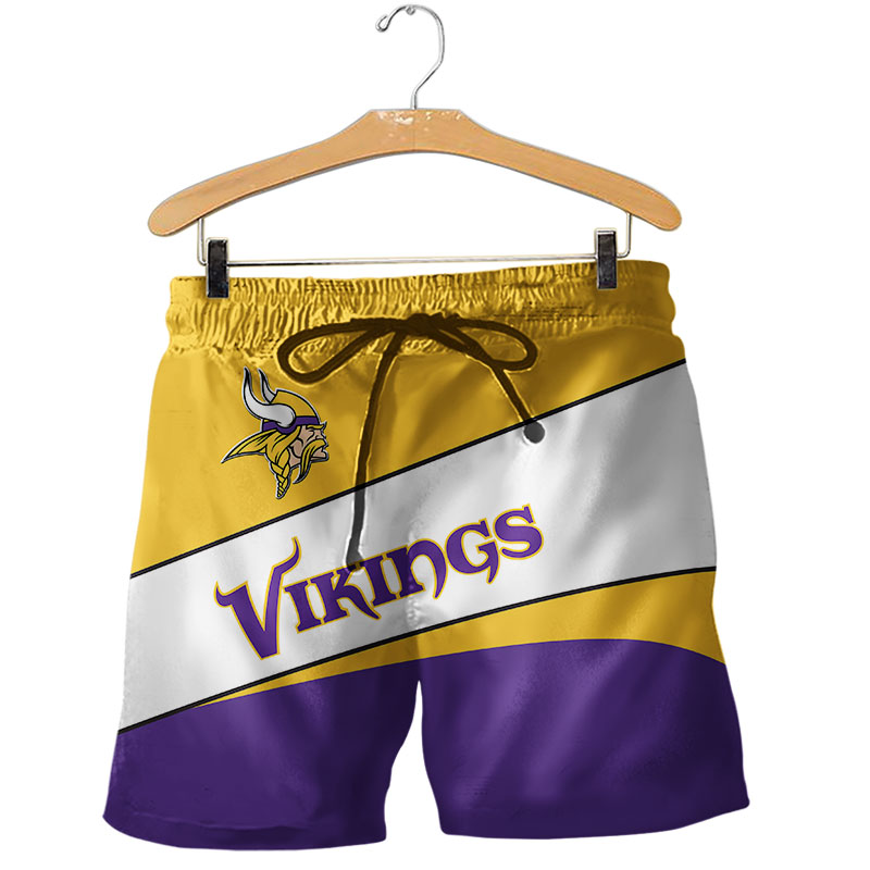 HOT Minnesota Vikings Beach Shorts