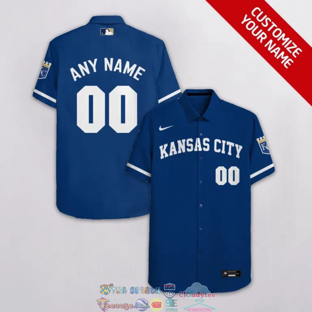 Top View Kansas City Royals MLB Personalized Hawaiian Shirt