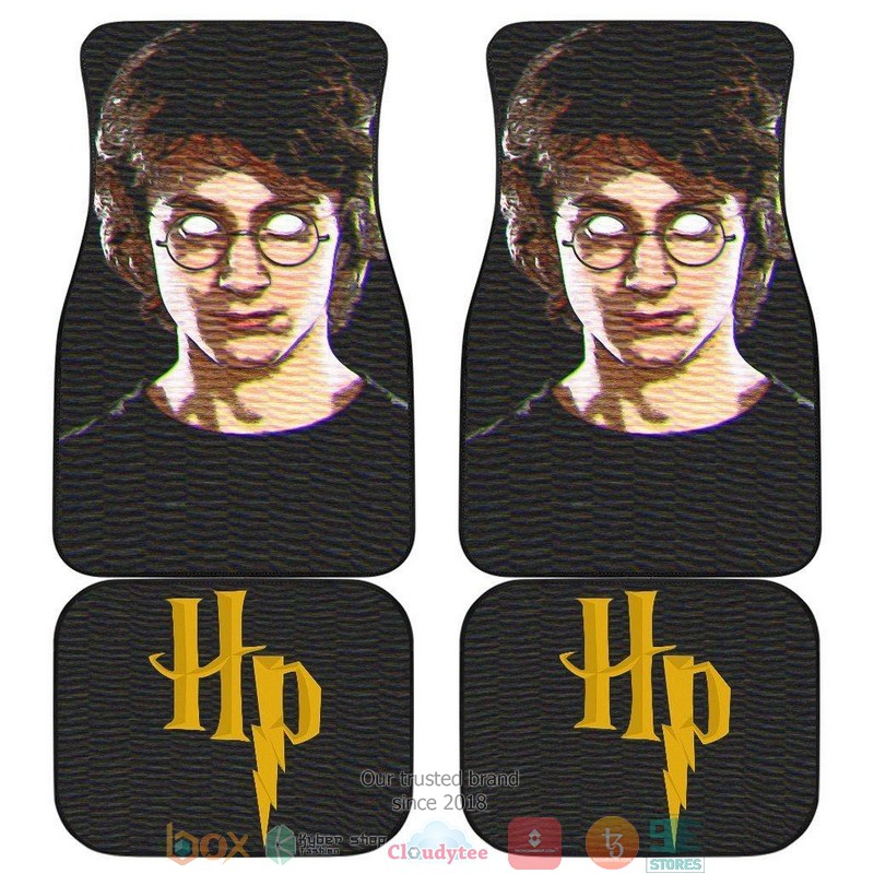 NEW Harry Potter Creepy Harry Potter Face Car Floor Mats