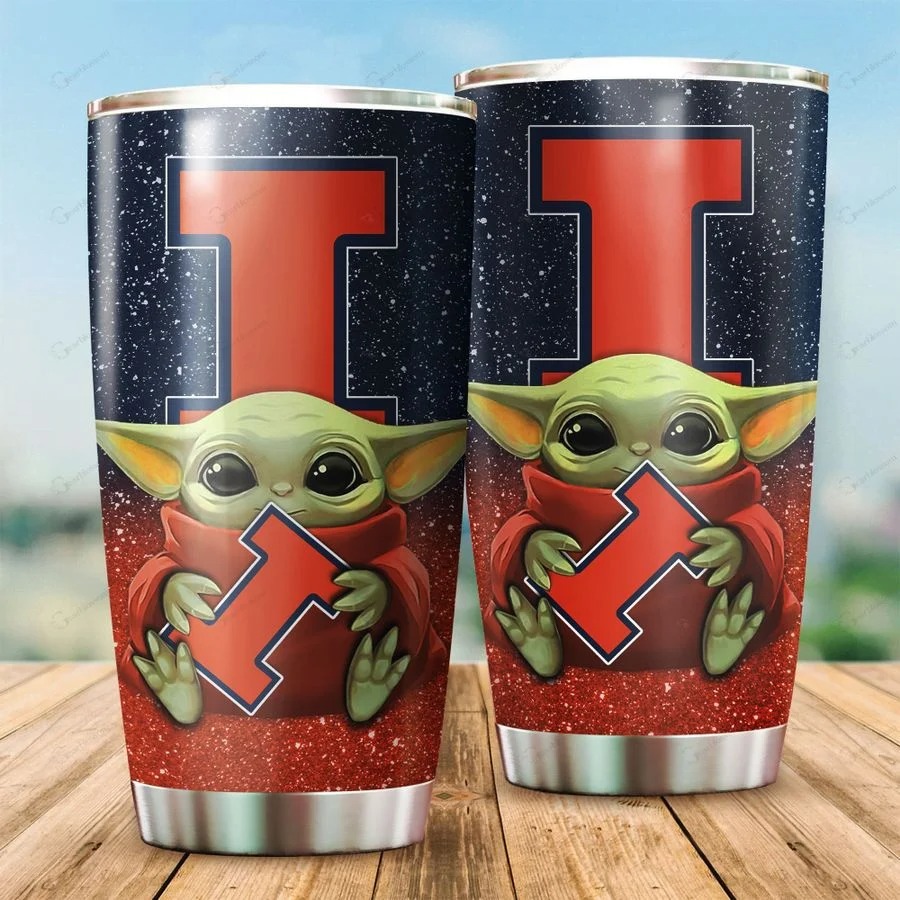 Illinois Fighting Illini Yoda Tumbler – BBS