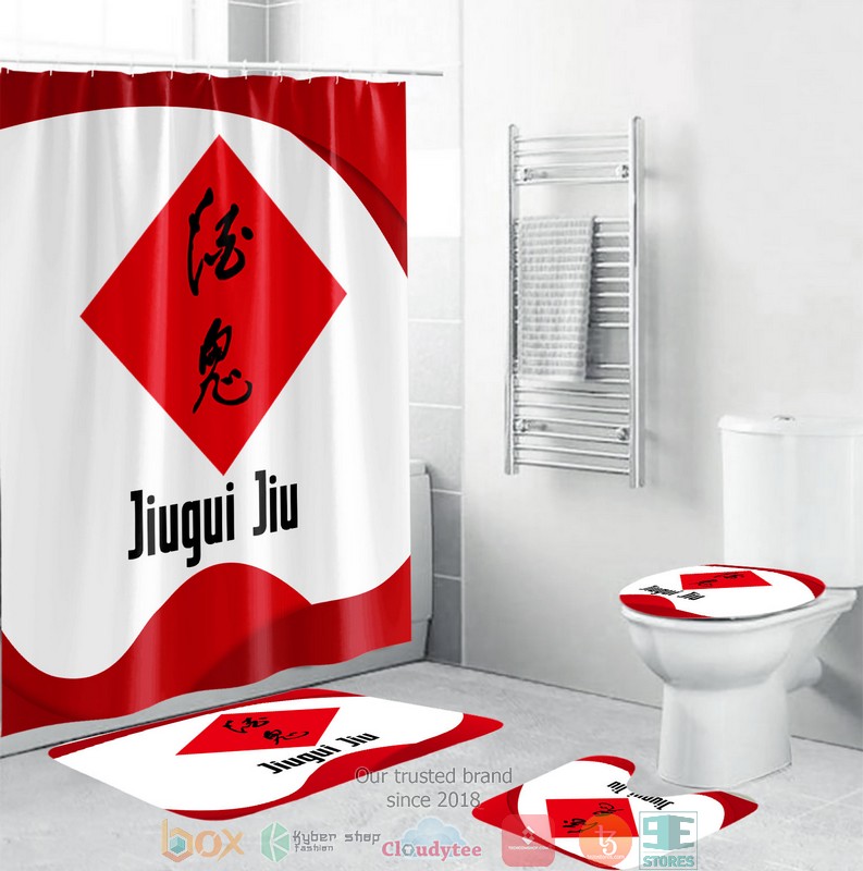 NEW Jiugui Jiu shower curtain sets