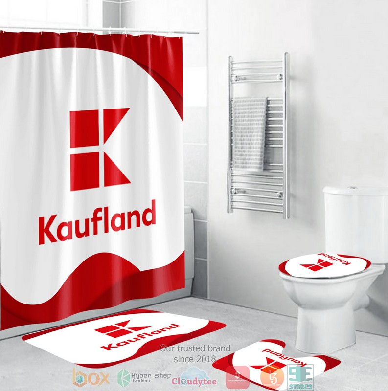BEST Kaufland Shower curtain bathroom set