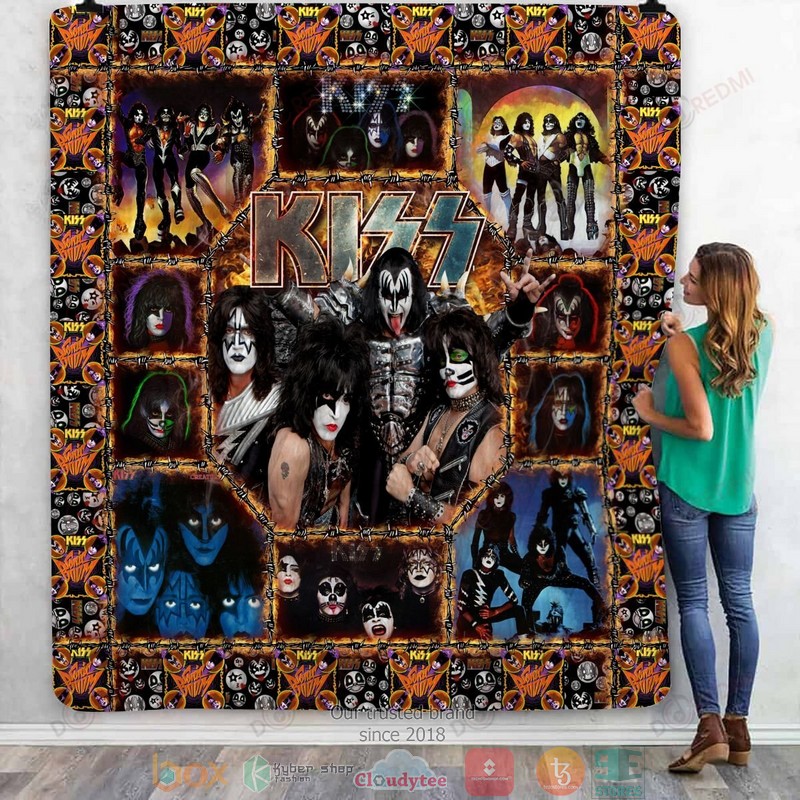 BEST Kiss band Album covers 3D Quilt