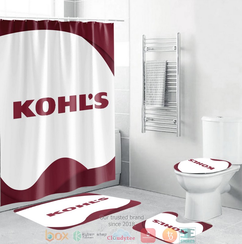 BEST Kohl’s Shower curtain bathroom set
