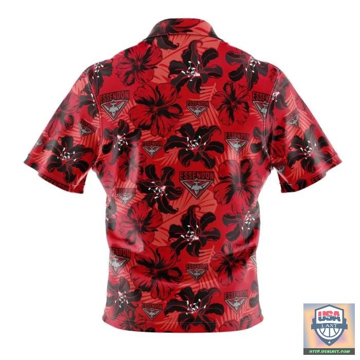 Excellent Essendon Bombers AFL Tropical Hawaiian Shirt