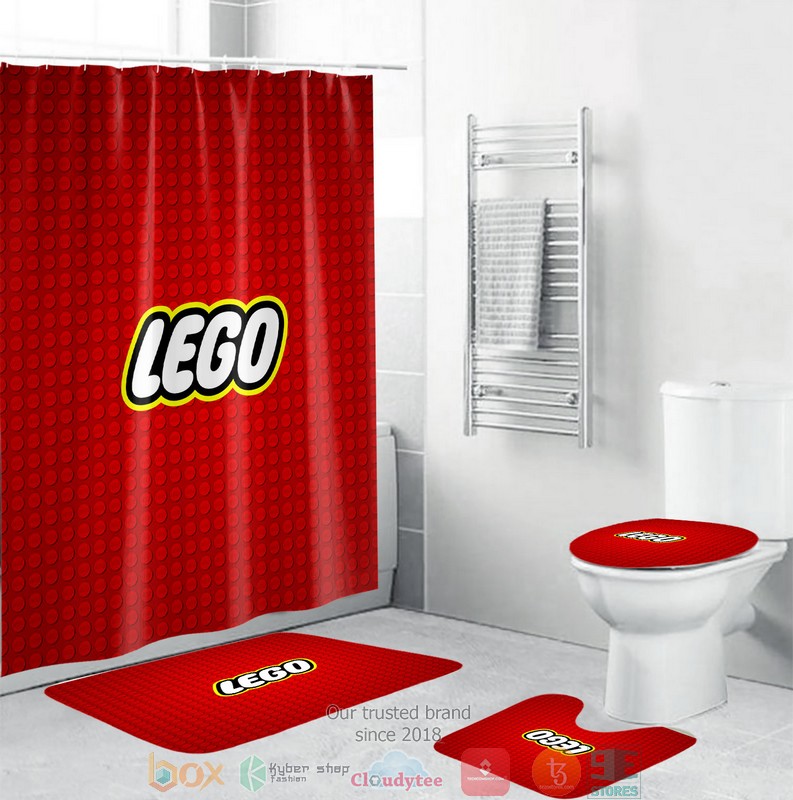 NEW Lego shower curtain sets