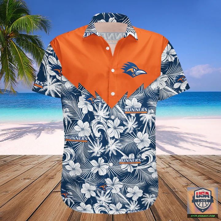 Best-Buy UTSA Roadrunners NCAA Tropical Seamless Hawaiian Shirt