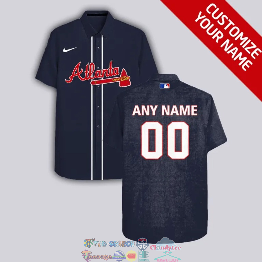 New Item Atlanta Braves MLB Personalized Hawaiian Shirt