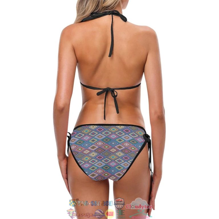 Southwestern Design Two Piece Bikini Set Swimsuit Beach