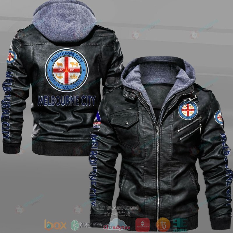 BEST Melbourne City FC Leather Jacket