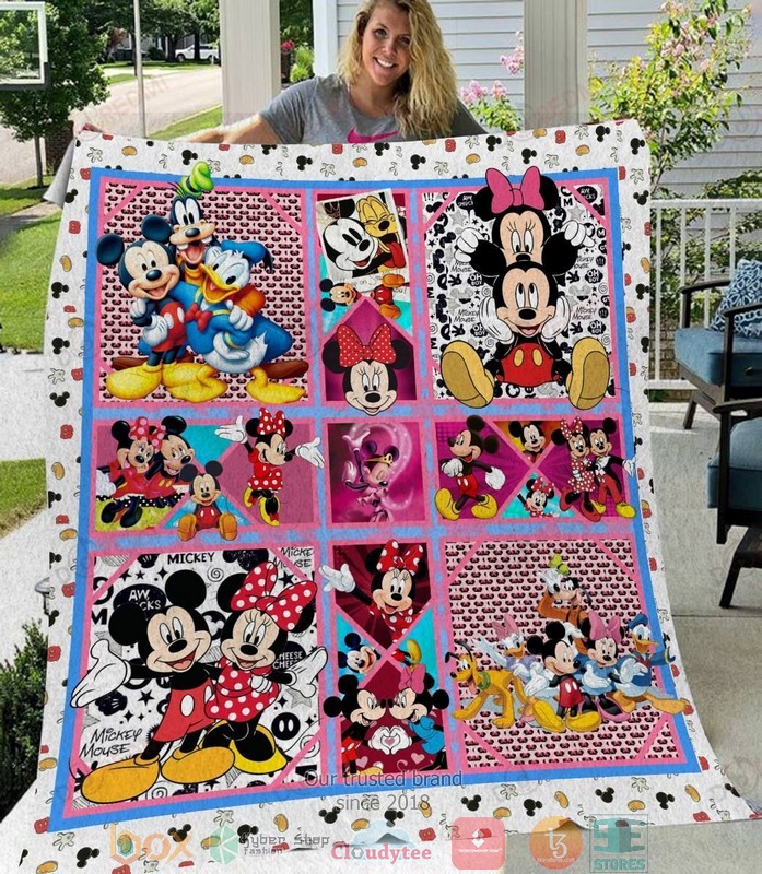 BEST Mickey Minnie and friends 3D Quilt