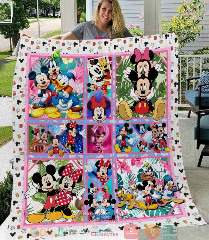 BEST Mickey Mouse and friends 3D Quilt