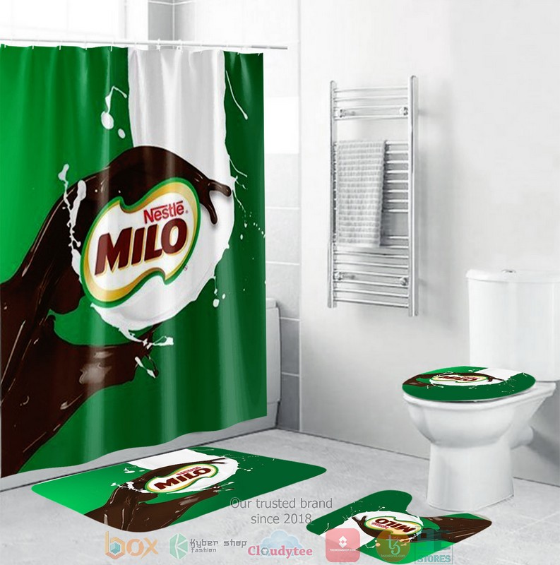 BEST Milo Shower curtain bathroom set