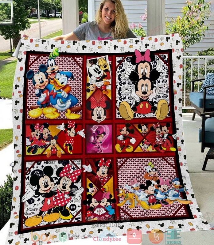 BEST Minnie Mouse Mickey Mouse 3D Quilt