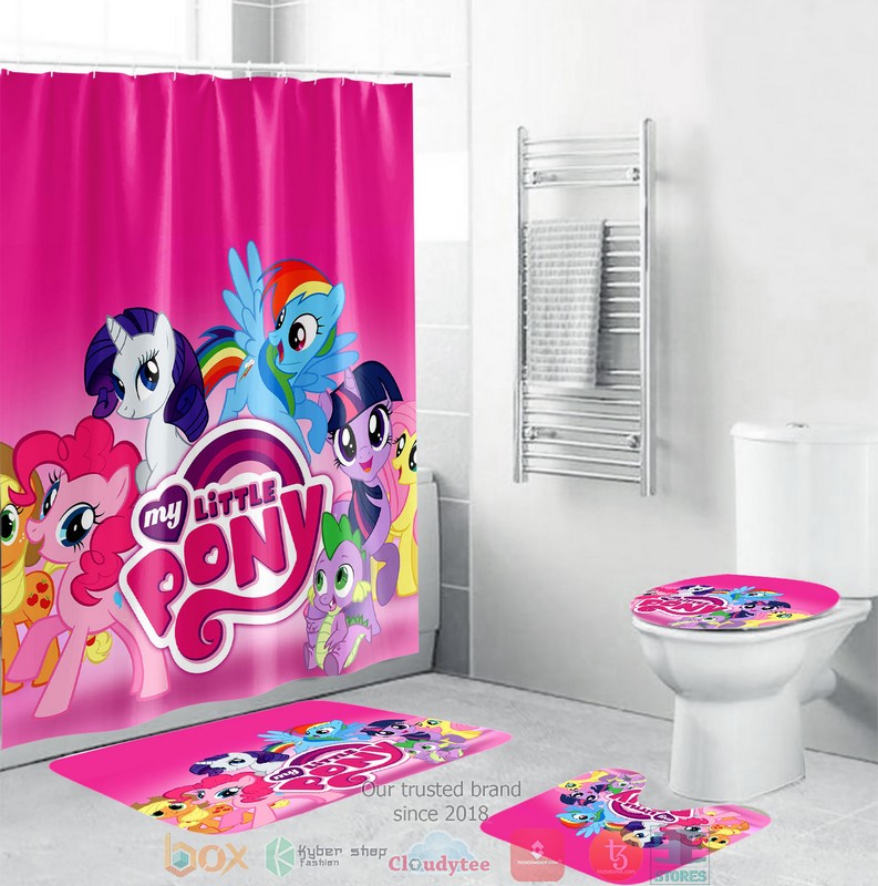 NEW My Little Pony shower curtain sets