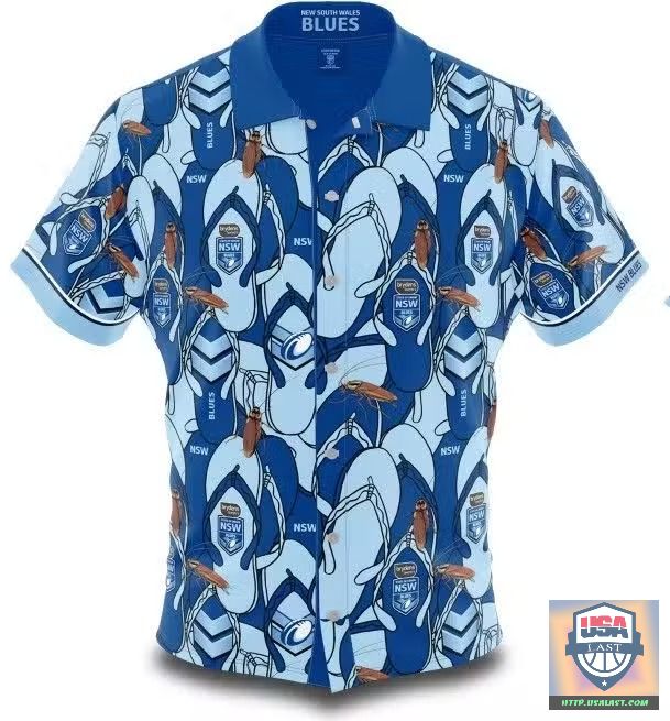Best Sale NSW Blues NRL Hawaiian Shirt