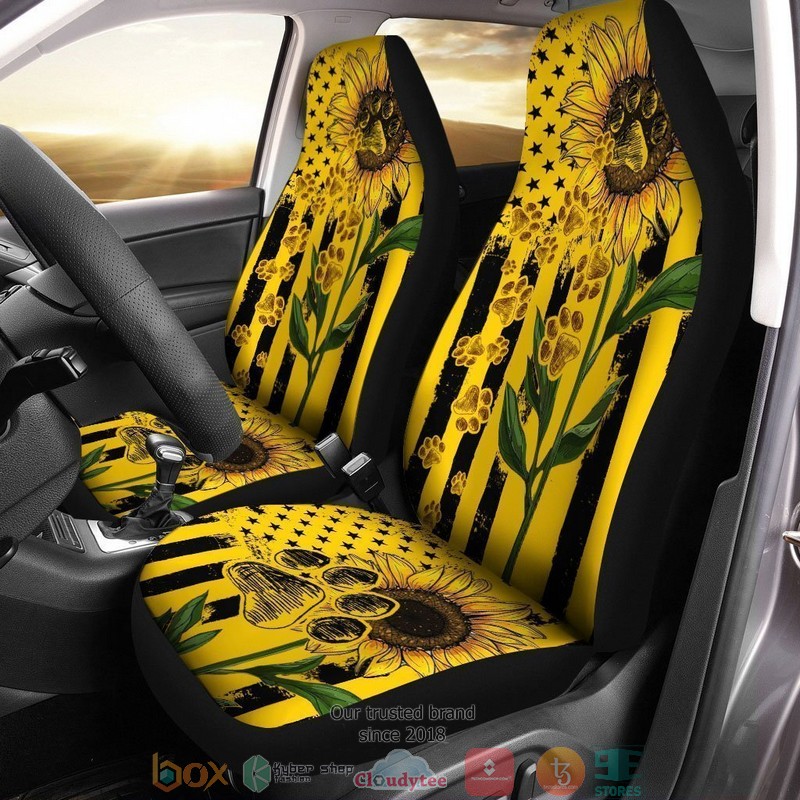 NEW Paws Sunflower You Are My Sunshine Car Seat Covers