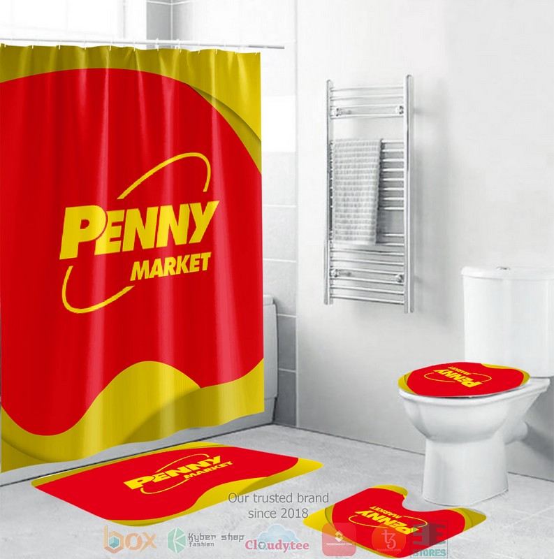 BEST Penny Market Shower curtain bathroom set
