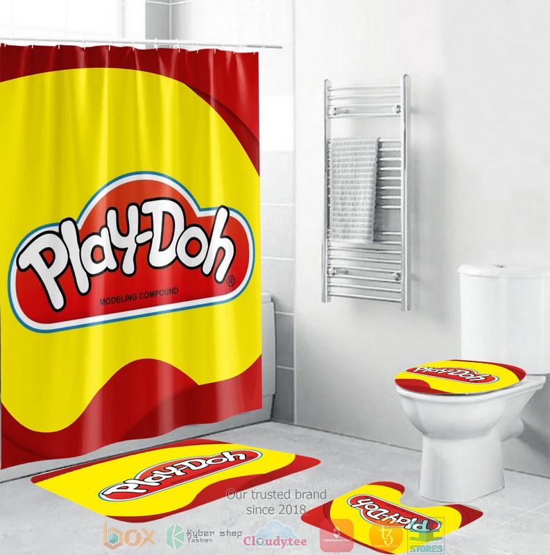 NEW Play-Doh shower curtain sets