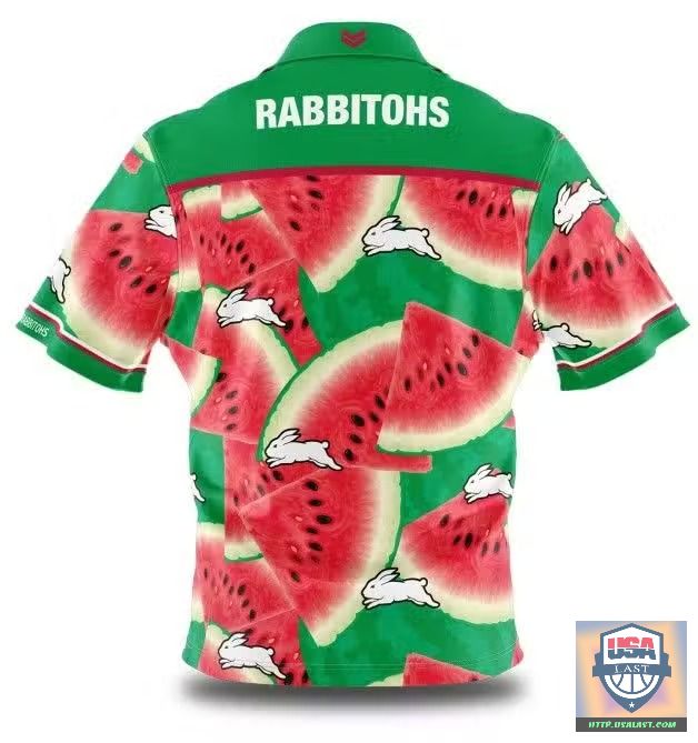 2022 Hot Sale South Sydney Rabbitohs Watermelon Hawaiian Shirt