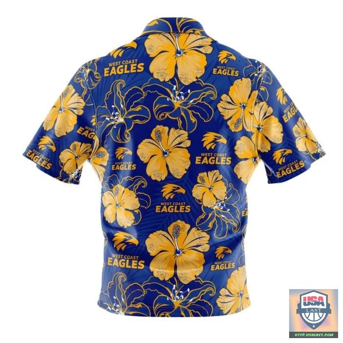 (Big Sale) West Coast Eagles AFL Tropical Hawaiian Shirt