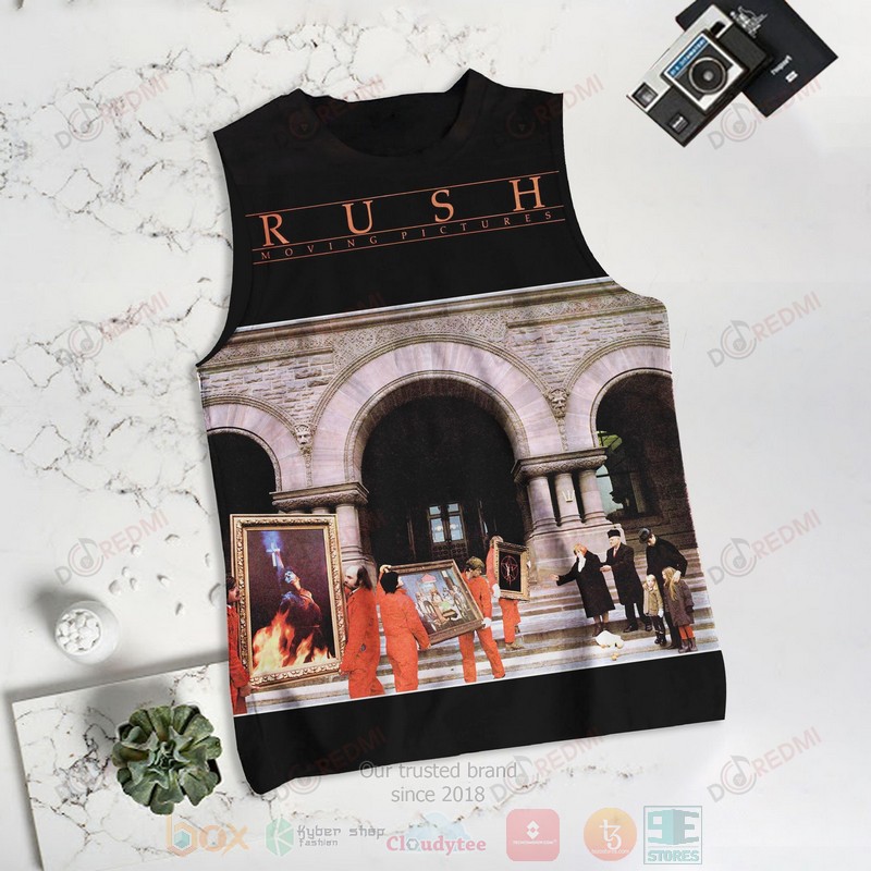 NEW Rush Moving Pictures Album 3D Tank Top