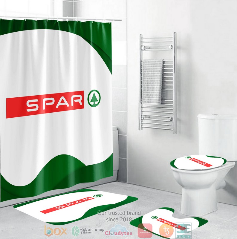 BEST Spar Shower curtain bathroom set