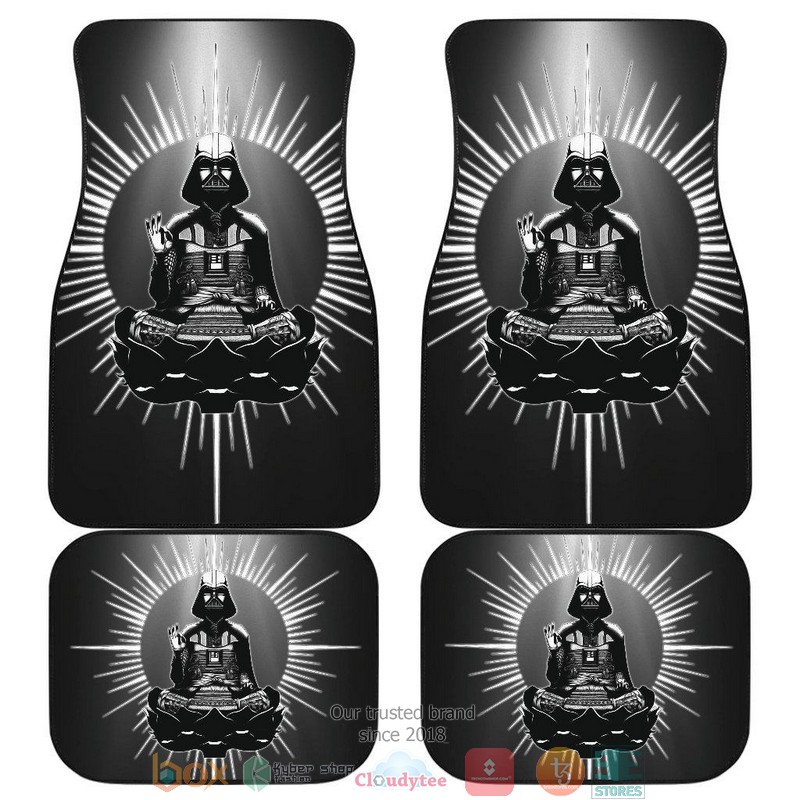 NEW Star Wars Darth Vader Black Buddha Car Floor Mats