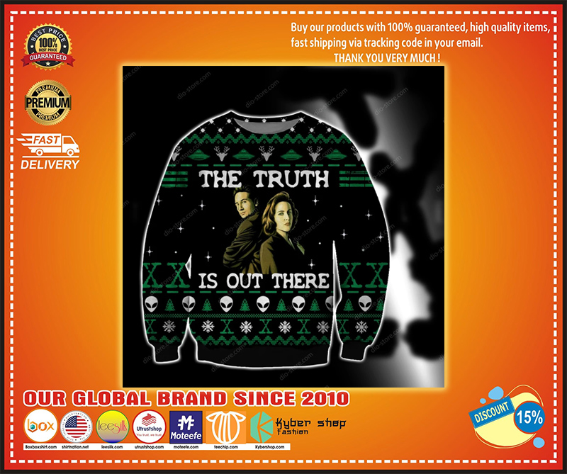 THE TRUTH IS OUT THERE UGLY CHRISTMAS SWEATER – BBS