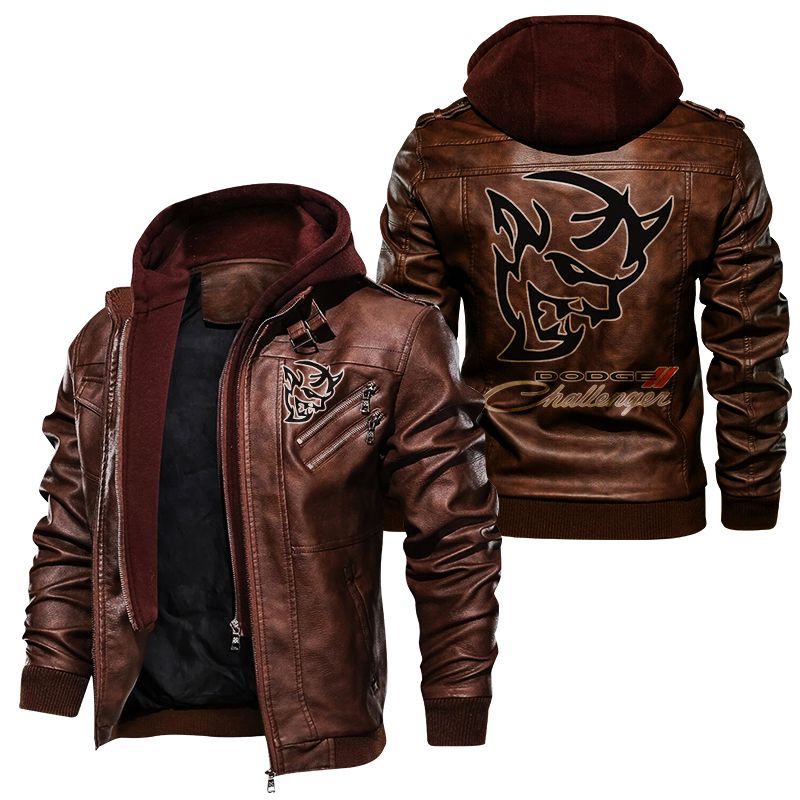 Dodge Challenger Leather Jacket