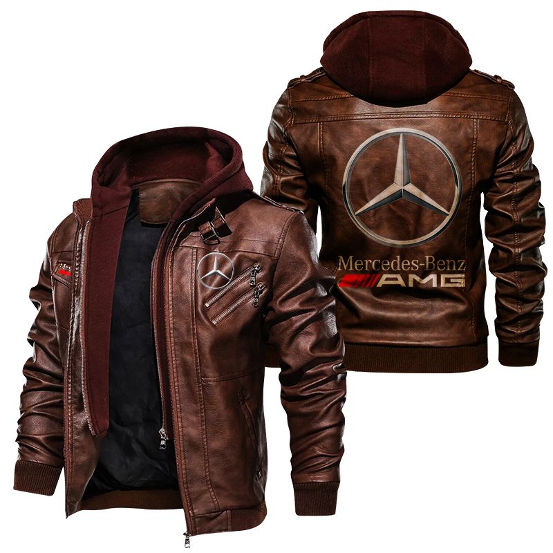 Mercedes AMG Leather Jacket Leather Jacket
