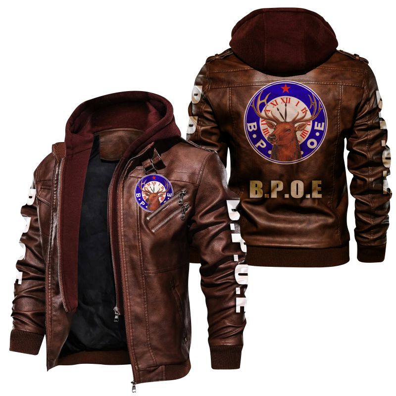 Benevolent and Protective Order of Elks Leather Jacket