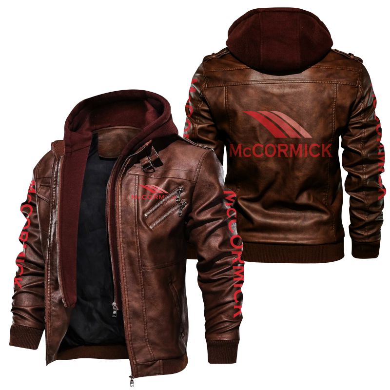 McCormick Tractors Leather Jacket